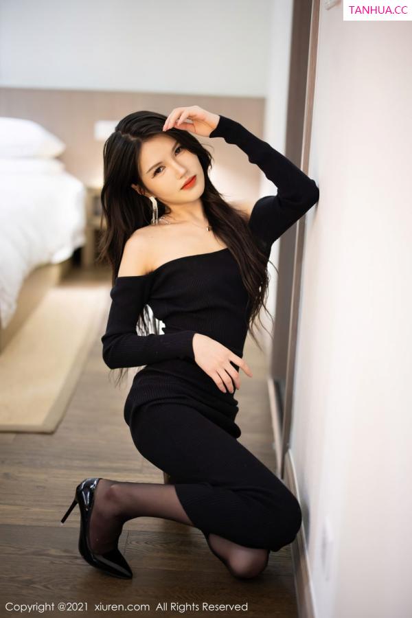 媛媛酱  新人模特媛媛酱 性感典雅的礼裙第17张图片